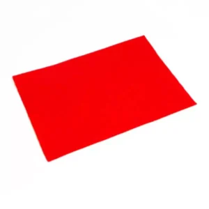 Fieltro rojo auto adhesivo y anti rayas walltoprint