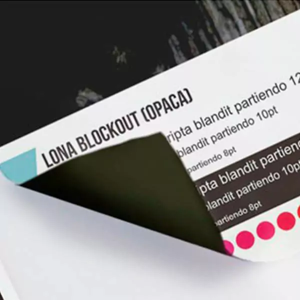 Lona opaca doble cara 5 walltoprint