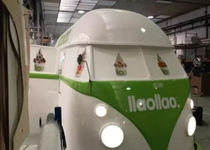Rotulacion food truck llaollao walltoprint