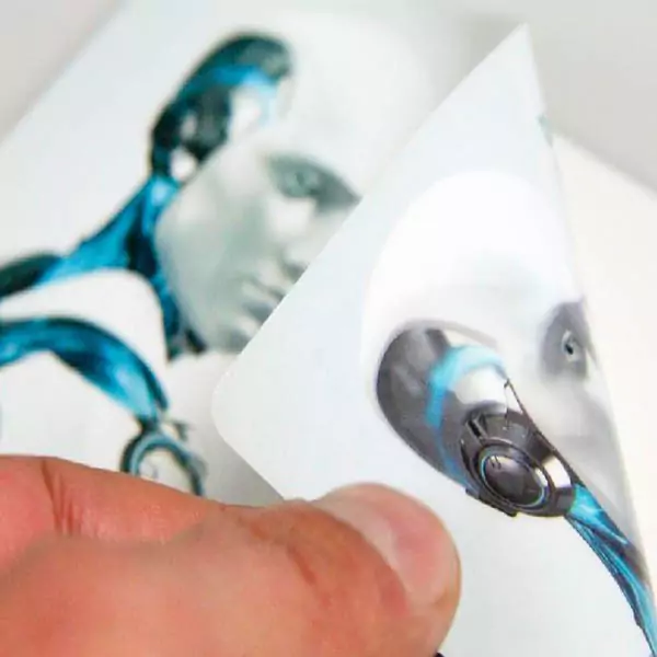 Vinilo electrostatico blanco 2 walltoprint